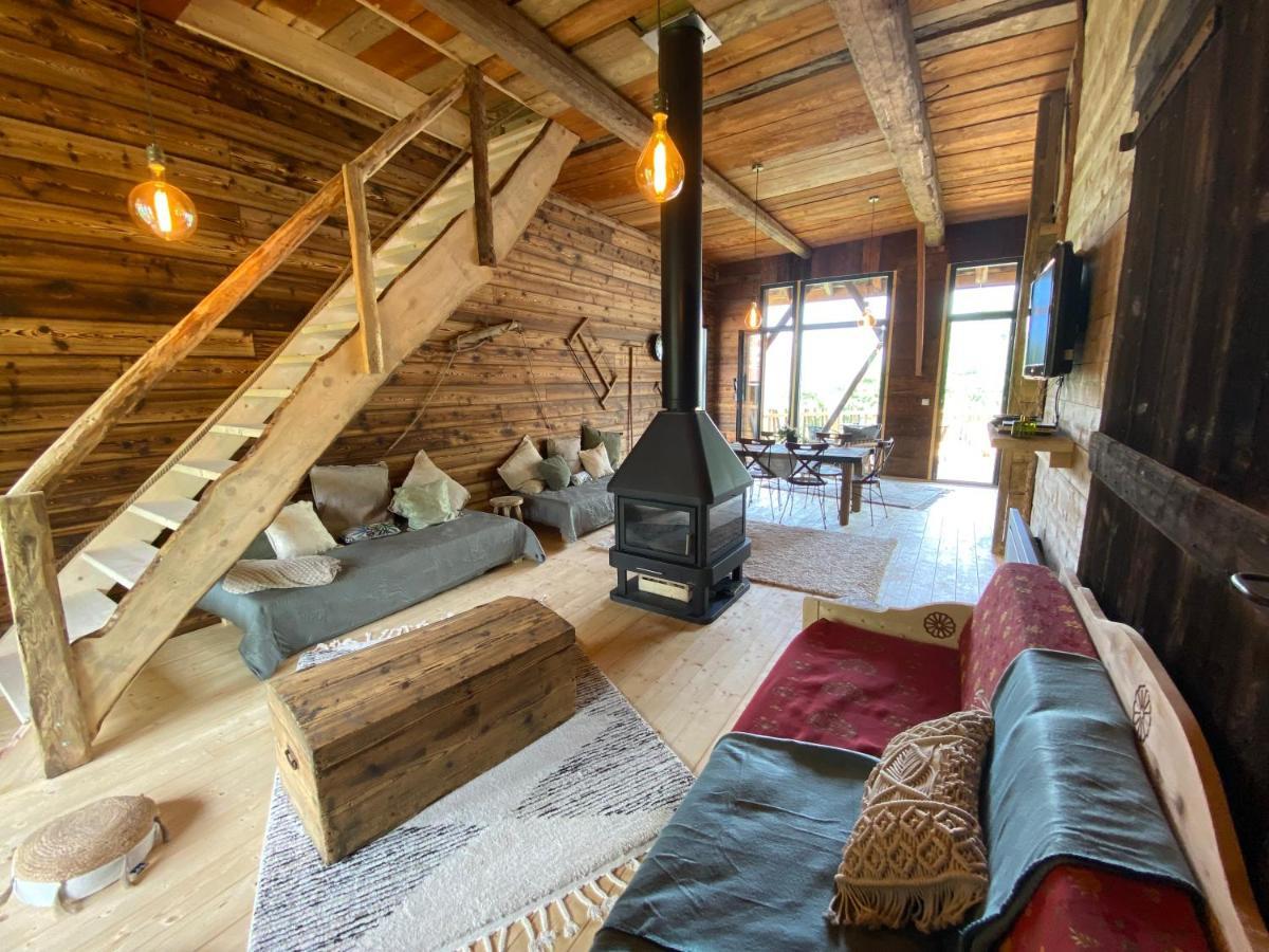 Vila Authentique Grange Savoyarde Albiez-Montrond Exteriér fotografie