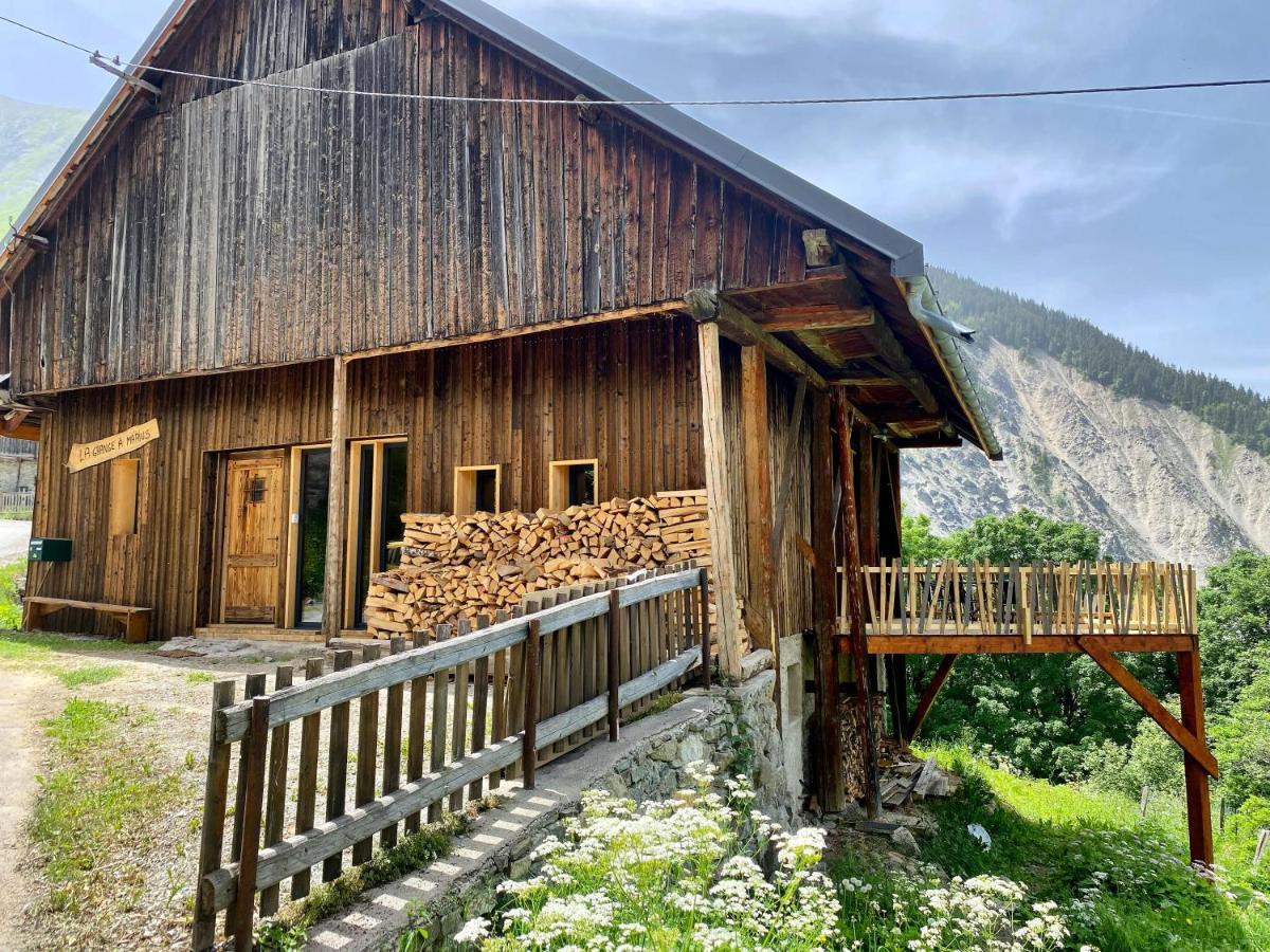 Vila Authentique Grange Savoyarde Albiez-Montrond Exteriér fotografie